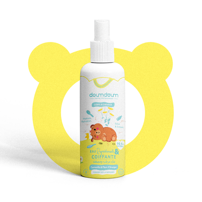 Eau Rafraichissante et Coiffante
